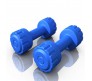 Body Maxx 10 Kg PVC Weight Plates, 5 and 3 ft Rod, 2 D. Rods Home Gym Equipment Dumbbell Set.